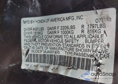 2018 Acura Ilx Acurawatch Plus Package from USA, damaged, VIN 19UDE2F34JA007403